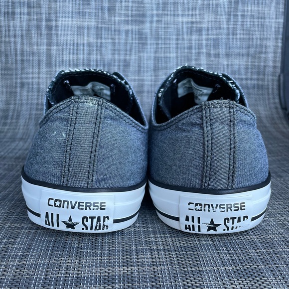Converse Chuck Taylor All Star Ox Grey Low Top Sneakers Shoes Mens size 12 - Picture 5 of 10